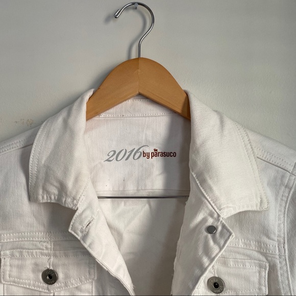 PARASUCO white denim jacket - Picture 3 of 5